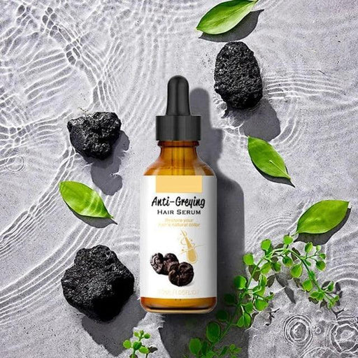 Anti-Greying Hair Serum with Black Ganoderma Lucidum