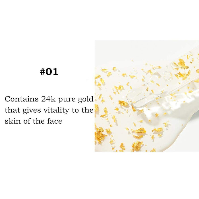 24K Goldzan Facial Serum Ampoule – Pure Gold 99.9% by Maison De Nature (100ml)